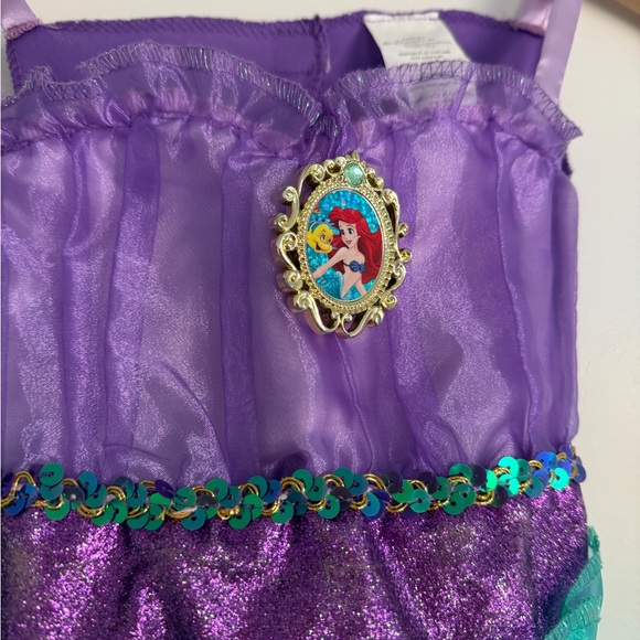 EUC. Size 4-6x Disney Ariel Dress - Picture 4 of 7